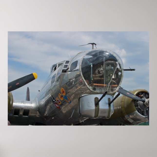 Front Gunner Shot B-17G SuperFortress Poster (Front)
