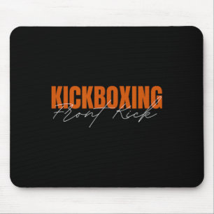 Front Kick Kickboxing Mouse Mat