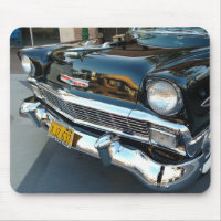 Front of a Classic 1956 Chevy Bel Air Hot Rod