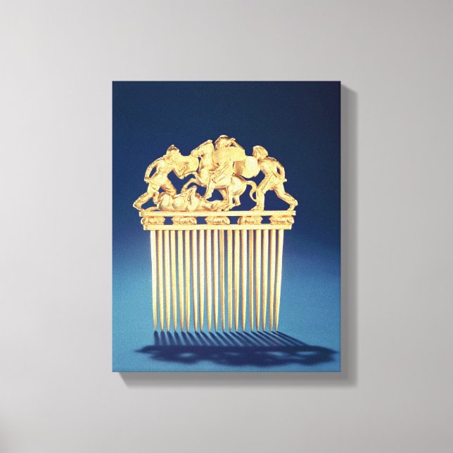 Front of a Scythian comb Canvas Print (Front)