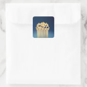 Front of a Scythian comb Square Sticker (Bag)