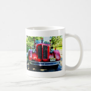 Front of Old Fire Engine Coffee Mug