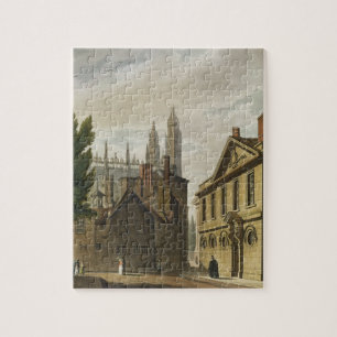 Front of Trinity Hall, Cambridge, from 'The Histor Jigsaw Puzzle