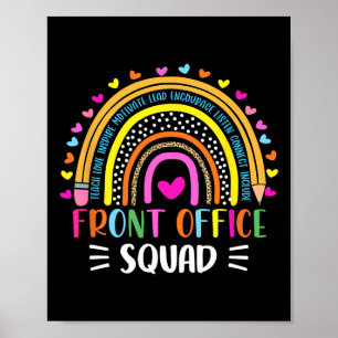 Front Office Squad School Secretary Admin Apprecia Poster