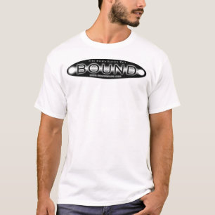 Front only bound logo-great for ladies snug fit T-Shirt
