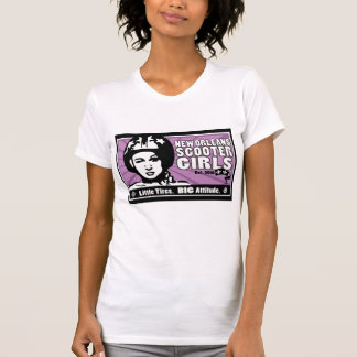 (front only) NOSG "Helmet Girl" Light colour T-Shirt