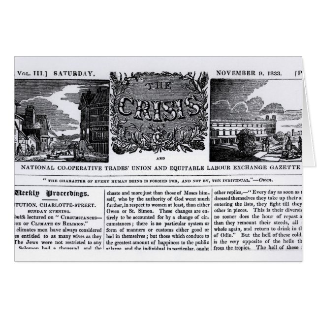 Front page of the 'National Co-operative Trades' (Front Horizontal)