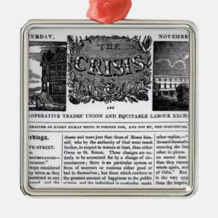 Front page of the 'National Co-operative Trades' Metal Tree Decoration