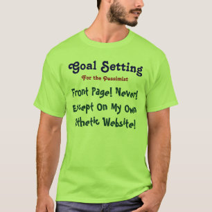 Front Page Online Never T-Shirt (Custom It)