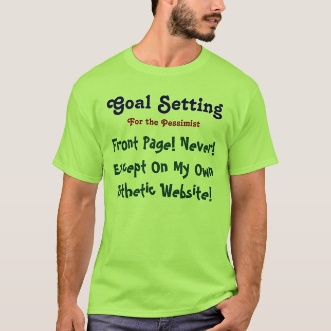 Front Page Online Never T-Shirt (Custom It) (Front)