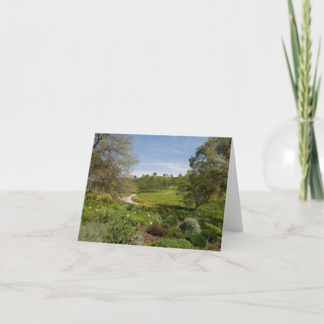 Front Porch Garden View Card (Front)