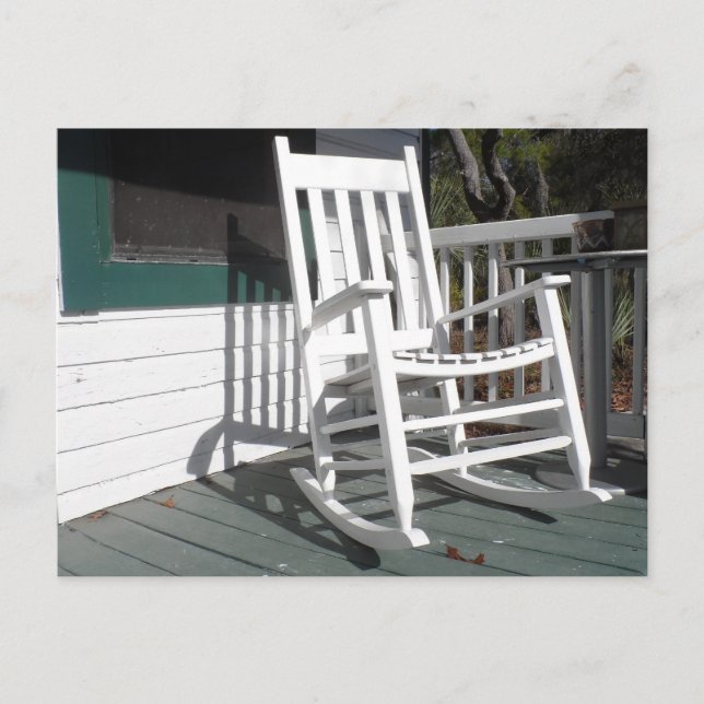 Front Porch Rocking Chair Postcard (Front)