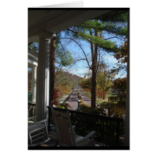 Front Porch, West Baden Hotel, Indiana