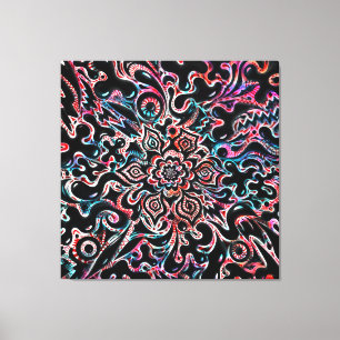 Front Row at the Movies Canvas Print