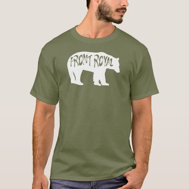 Front Royal Virginia Bear T-Shirt (Front)