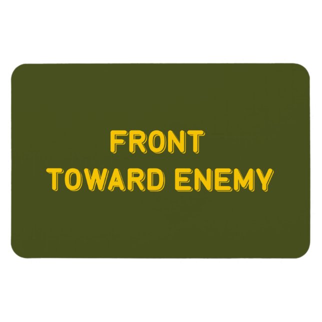 FRONT TOWARD ENEMY MAGNET (Horizontal)