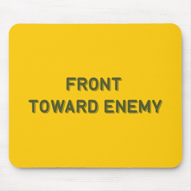 FRONT TOWARD ENEMY MOUSE MAT (Front)