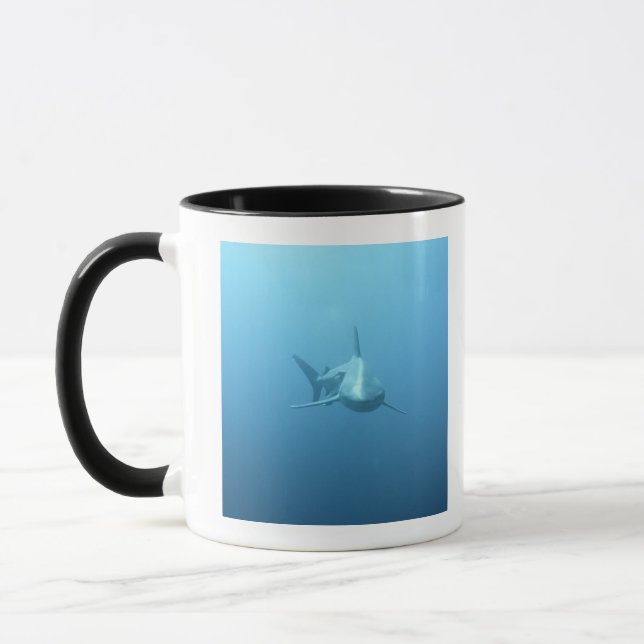 Front view of a Tiger Shark Mug (Left)