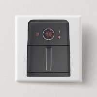 Front view of air fryer