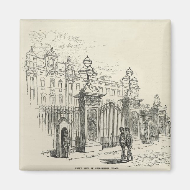 Front view of Buckingham Palace Magnet (Front)