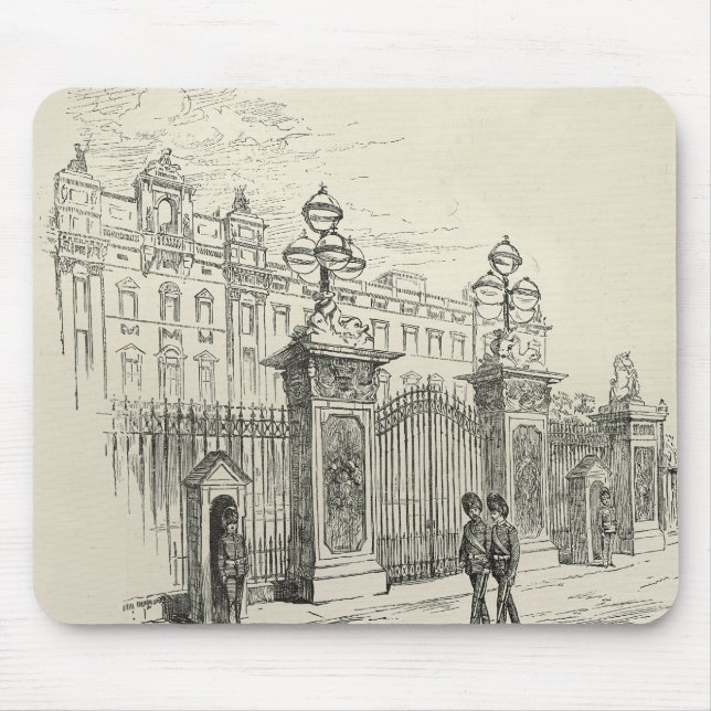 Front view of Buckingham Palace Mouse Mat (Front)