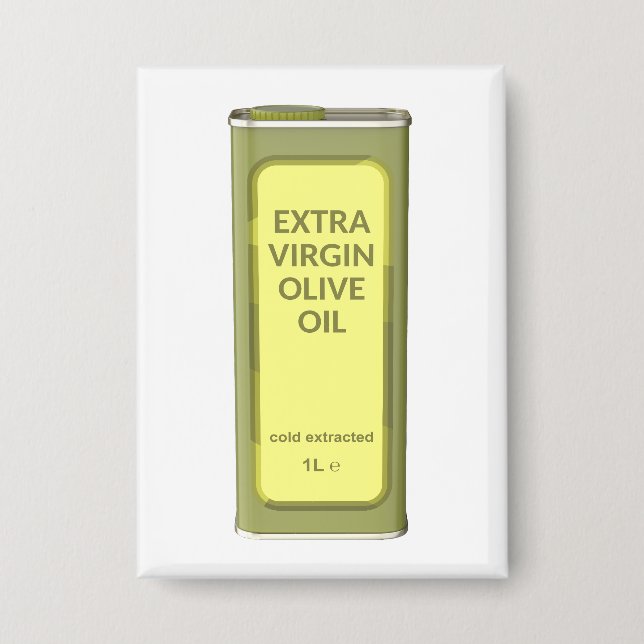 Front view of extra virgin olive oil tin can (Front)