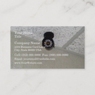 Front view of infrared camera business card