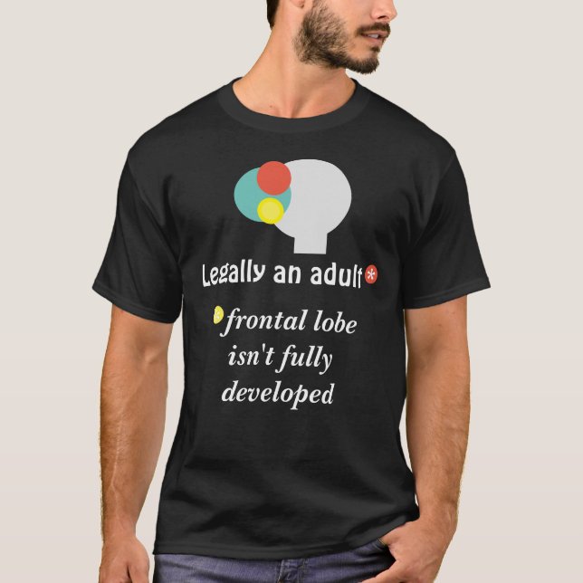 Frontal Lobe development T-Shirt (Front)