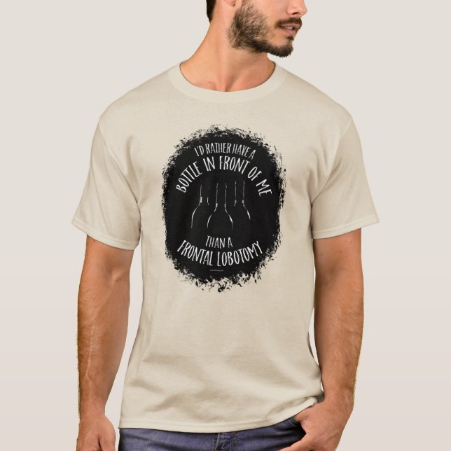 Frontal Lobotomy T-Shirt (Front)