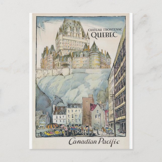 Frontenac Castle Postcard (Front)