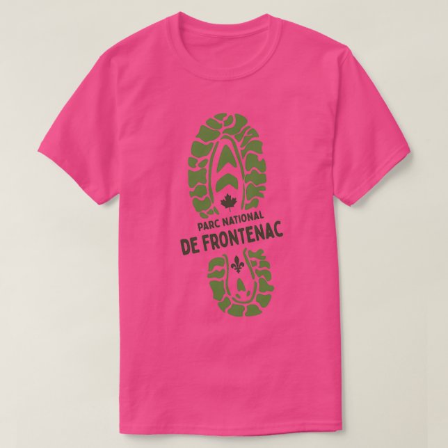 Frontenac National Park Park Quebec Canada QC Hiki T-Shirt (Design Front)