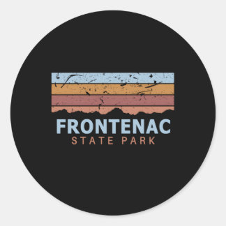 Frontenac State Park Minnesota Classic Round Sticker