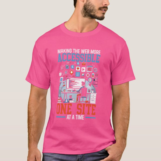 Frontend Developer Programming Coder Software Prog T-Shirt (Front)