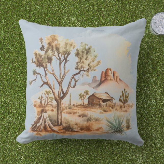 Frontier Barn Tetons Cushion (Grass)