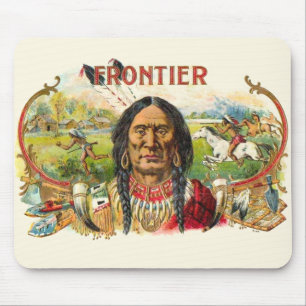 Frontier Cigar Advertising Mouse Mat