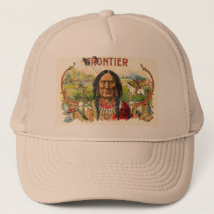 Frontier Cigar Advertising Trucker Hat