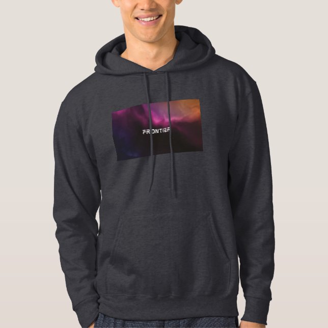 Frontier Hoodie – Purple Space Dust Edition (Front)