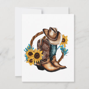 Frontier Whispers: Wild West Note Cards