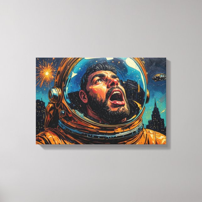 FRONTIERS-4 CANVAS PRINT (Front)