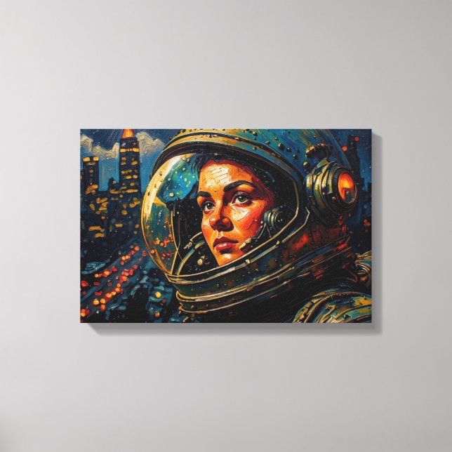 FRONTIERS-5 CANVAS PRINT (Front)