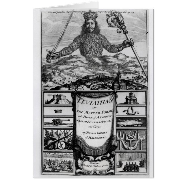 Frontispiece by Thomas Hobbes  of Malmesbury (Front)