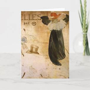 Frontispiece by Toulouse-Lautrec Card