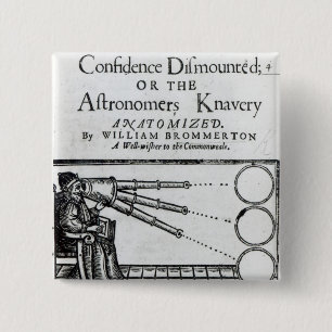 Frontispiece Confidence Dismounted;Astronomer 15 Cm Square Badge