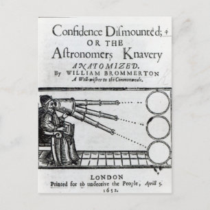 Frontispiece Confidence Dismounted;Astronomer Postcard