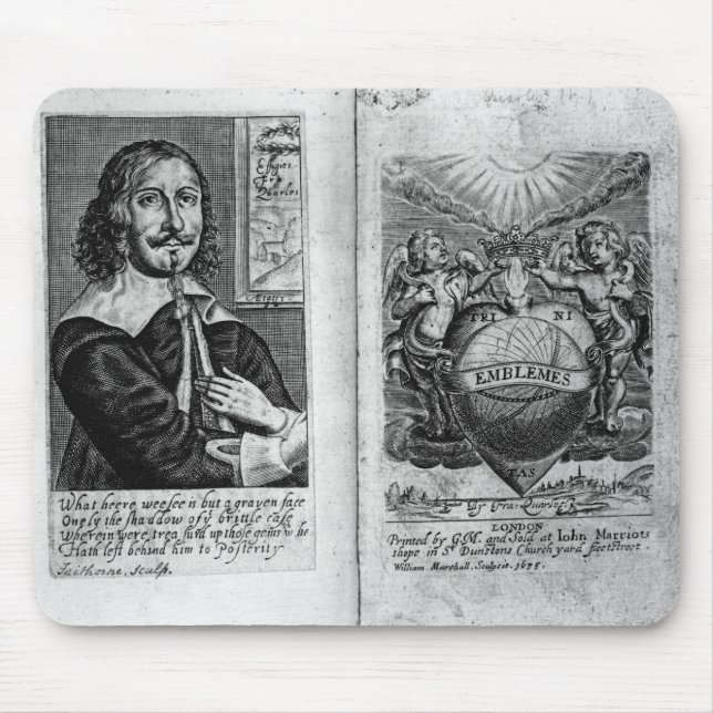 Frontispiece  'Emblems' Mouse Mat (Front)