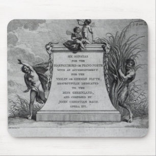 Frontispiece for six sonatas by John Mouse Mat