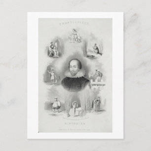 Frontispiece for the 'Histories', from 'The Comple Postcard