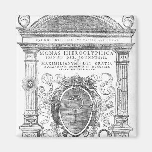 Frontispiece from 'Monas Hieroglyphica' Magnet