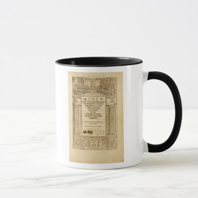 Frontispiece of 'The Book of Common Prayer' Mug (Right)