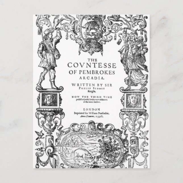 Frontispiece 'The Countess of Pembroke's Postcard (Front)